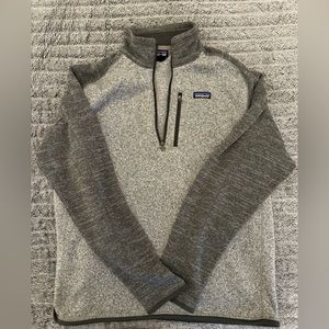 Patagonia | Men’s | Better Sweater | Two-tone gray quarter zip | Size XXL